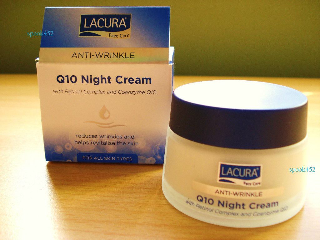 Aldi Lacura Siana Moisturising Night Cream Q10 New