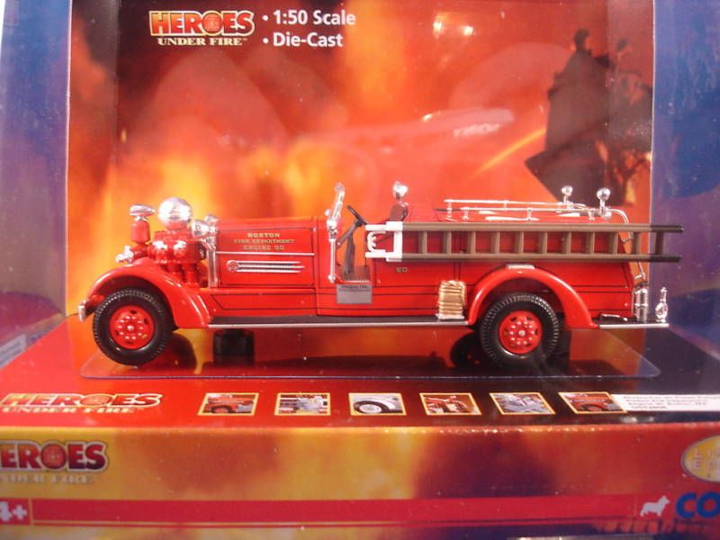 Corgi 47 Ahrens Fox Piston Pumper Boston Fire Dept