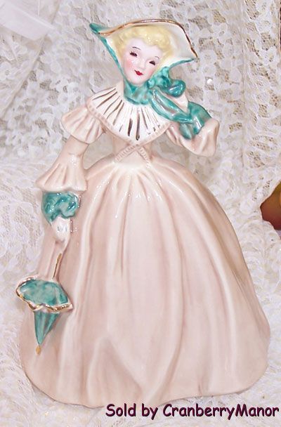 Vintage Florence Ceramics Louise Figurine California Pottery