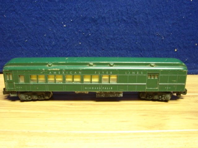 American Flyer s 953 Niagara Falls Painted Combo Car 446190