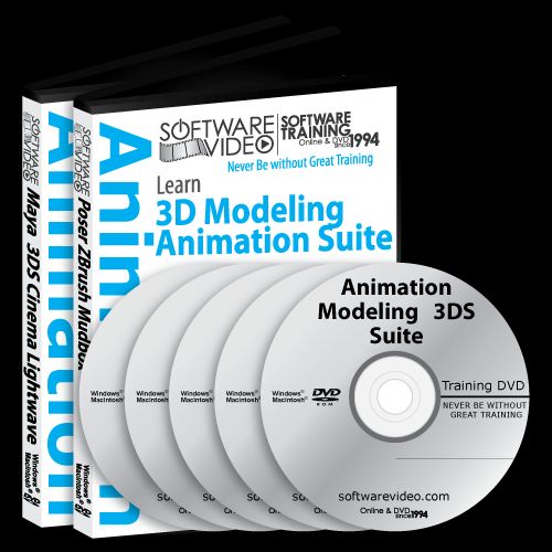 Maya 2011 Zbrush 4 Mudbox Cinema 4D 3DS Max Studio Lightwave 9 6 Poser 