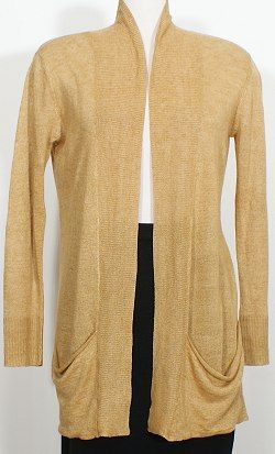 nwt eileen fisher honey linen delave easy cardigan 1x