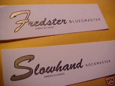 vintage style guitar headstock decals waterslide  23