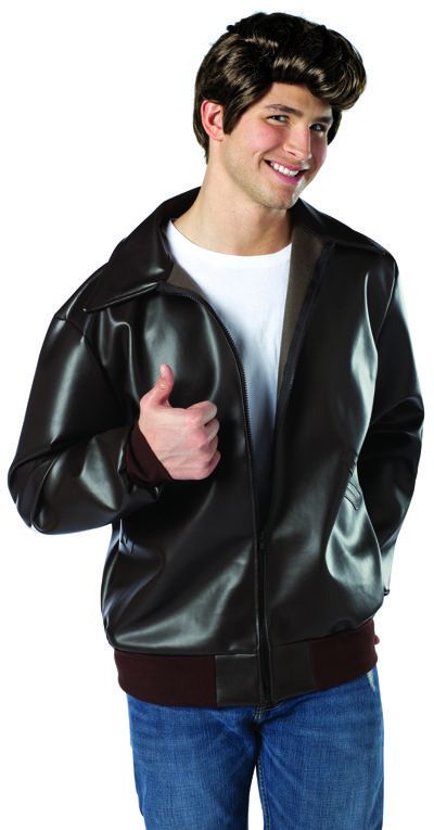 Mens Happy Days The Fonz 50s Halloween Fancy Dress Costume Fonzie 