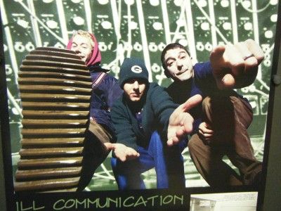 Beastie Boys Promo Poster Ill Communication 1994 Sure Shot Sabotage 