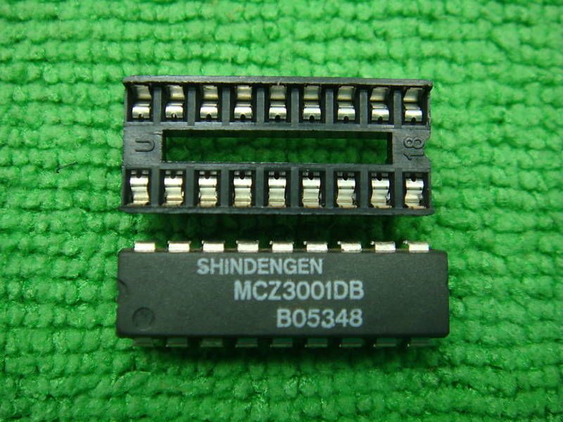 NEW 1 QTY MCZ3001DB MCZ3001D MCZ3001 IC + 18 PIN SOCKET (A25) AR