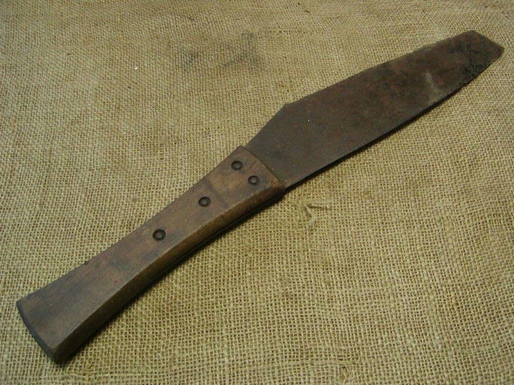 Vintage Corn Knife Antique Farm Tool Old Scythetools