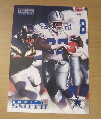 1996 nfl back to school emmitt smith pro line cowboys