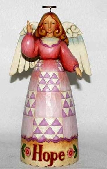 enesco jim shore heartwood creek gentle hope angel of hope