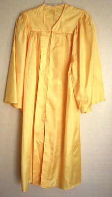   GOWN Josten Elements GOLD MEDIUM 57 59 ACETATE Academic Robe Green