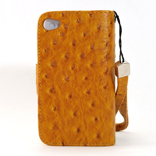   Leather Case Cover Flip Clutch Diary Wallet for Apple iPhone 4/4S