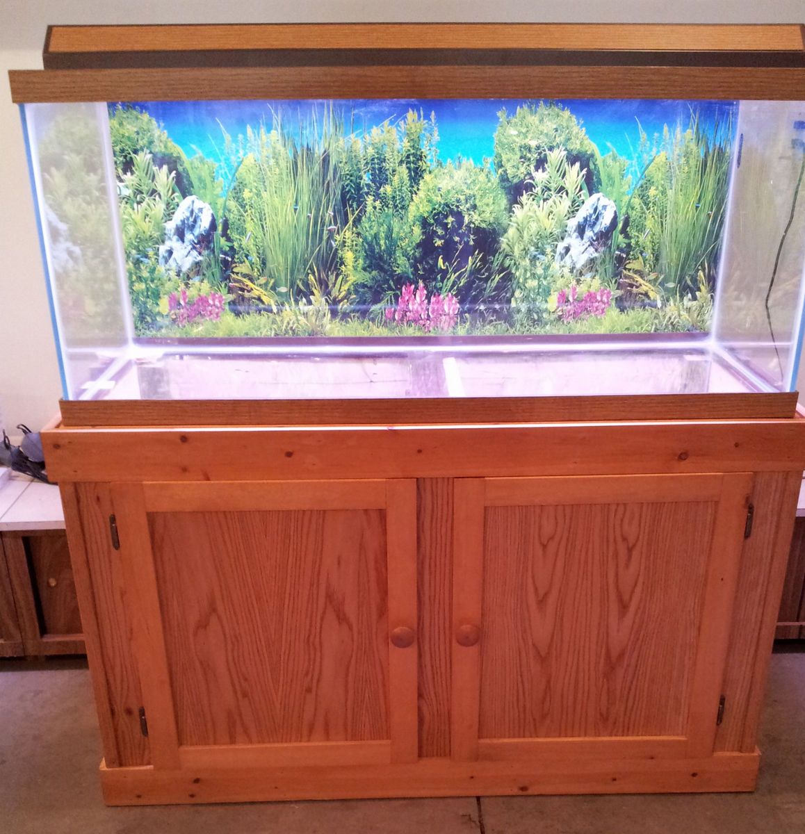 Aquarium 75 Gallon w Stand Tons of EXTRAS