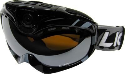 Liquid Image Apex Series HD Video Goggles Black Clear Lens Men