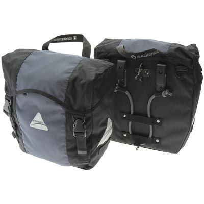 Axiom Bag Pannier Mcknze Dlx 1220 CUBlack 600D Pair