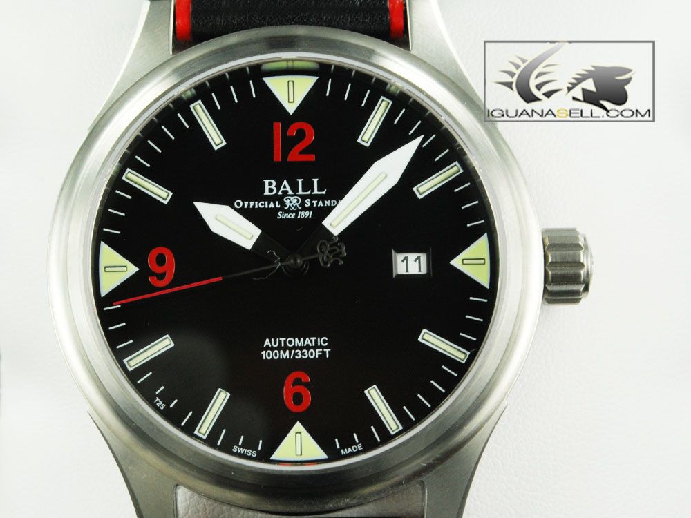 Ball Automatic Watch Engineer Fireman II NM2090C NM2090C LJ BKRD 2