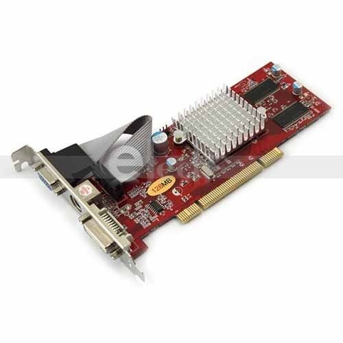 ATI Radeon 9200 128 MB DDR 64 Bit PCI X Video Graphics Card VGA DVI S 