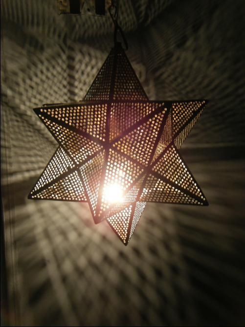 hanging star lamp in Lamps, Lighting & Ceiling Fans