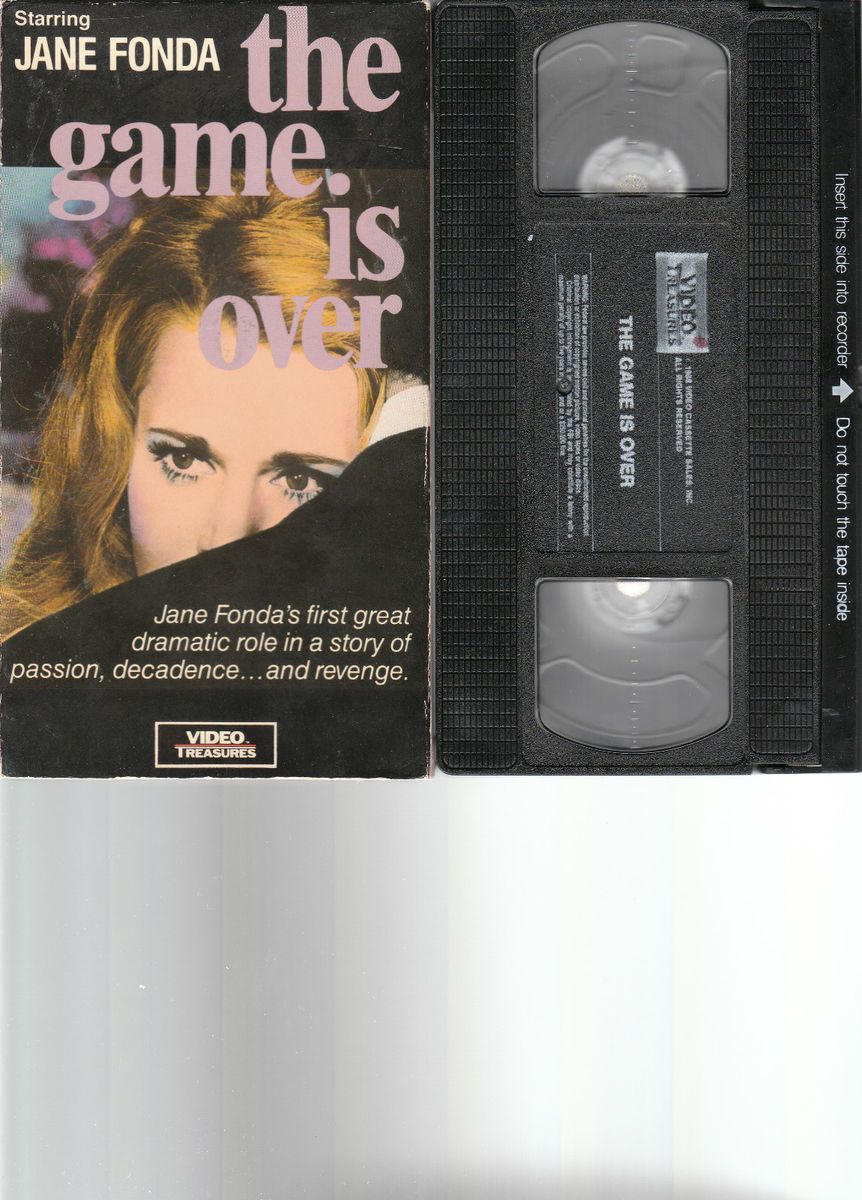    is Over VHS Jane Fonda drama Roger Vadim nudity revenge Tina Aumont