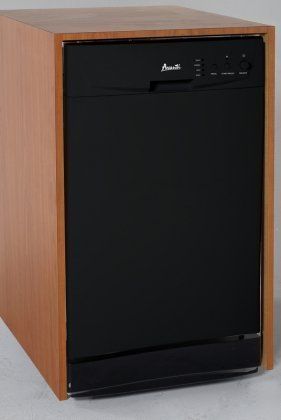 Avanti Dwe1813b Black Dishwasher 18inch Builtin 4auto Cycles