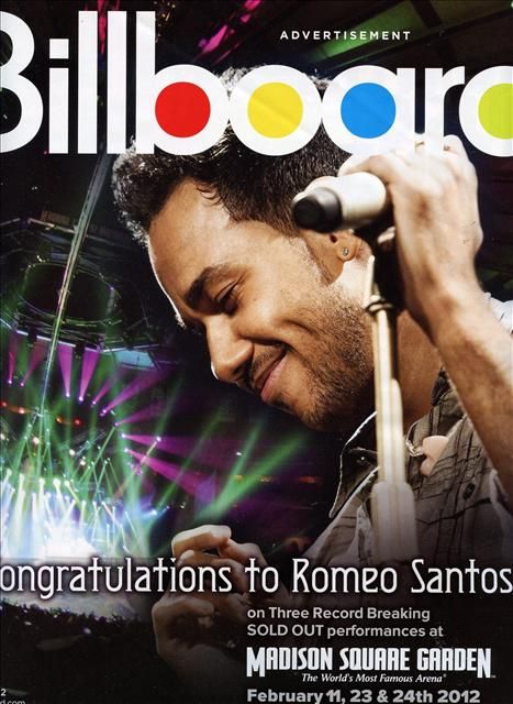 Billboard Magazine 5 19 12 Music Aventura Romeo Santos
