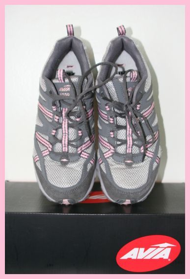 Avia Womens Athletic Shoes 9 5 M New ZO2 Z02 Grey Gray Pink