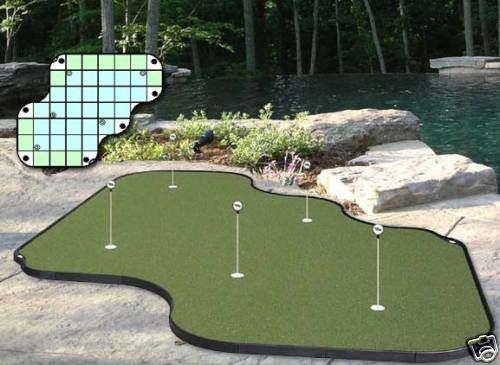 Tour Links Putting Green 14x18 New Backyard Practice