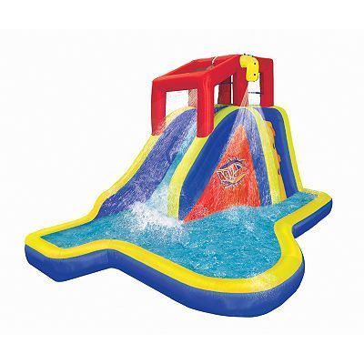 Banzai Splash Blast Water Slide Blower Included