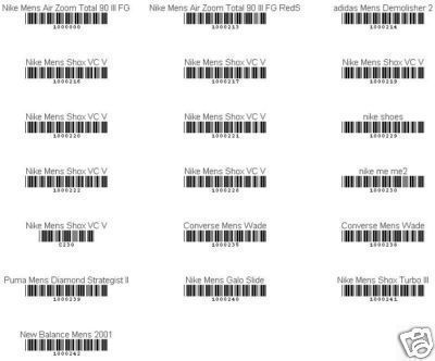 Business Point of Sale Software Create Barcode Excel