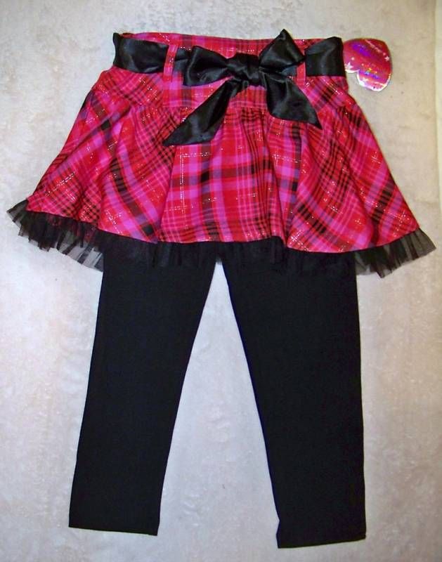 Avril Lavigne Abbey Dawn Plaid Skirt Leggings 10