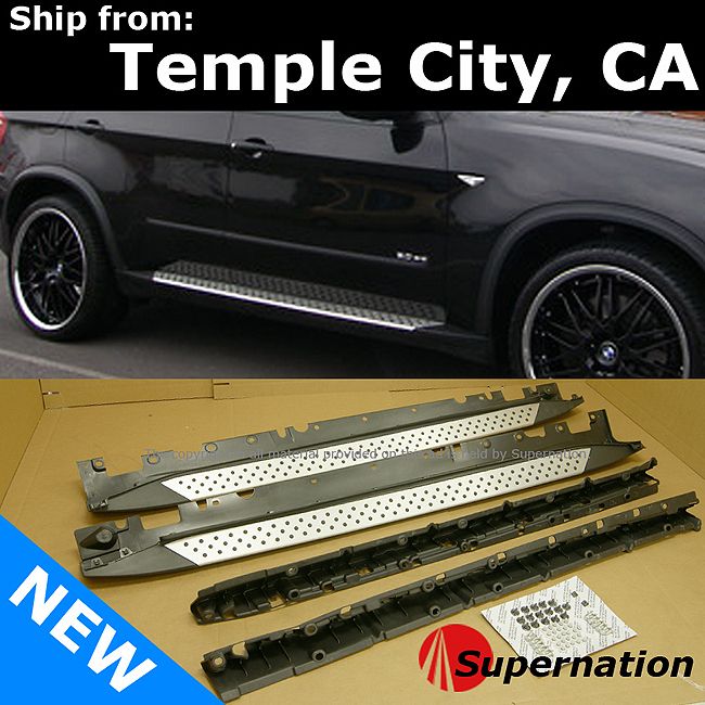 07 12 xDrive X Bimmer BMW Beamer E70 X5 Running Board Side Foot Step 