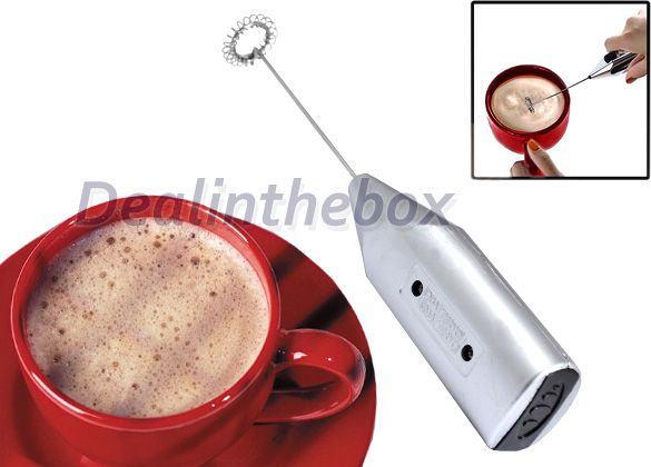   maker shaker frother whisk mixer eggbeater battery operated kitchen