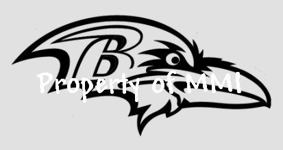 Baltimore Ravens Style 1 Vinyl Decal Window Car Wall Truck Man Cave 