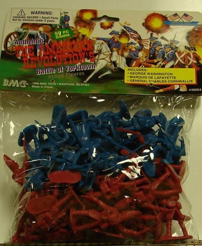 BMC 54mm 50 Piece Battle of Yorktown Action Figures