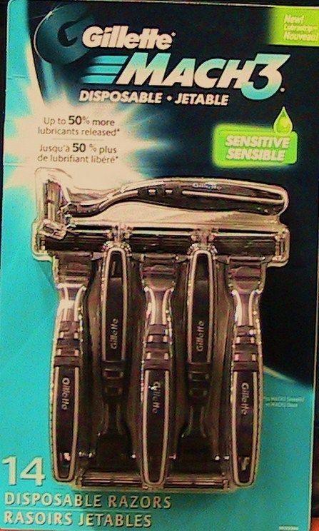   Mach 3 Disposable Razors Shaver Shaving Beard Triple Blades