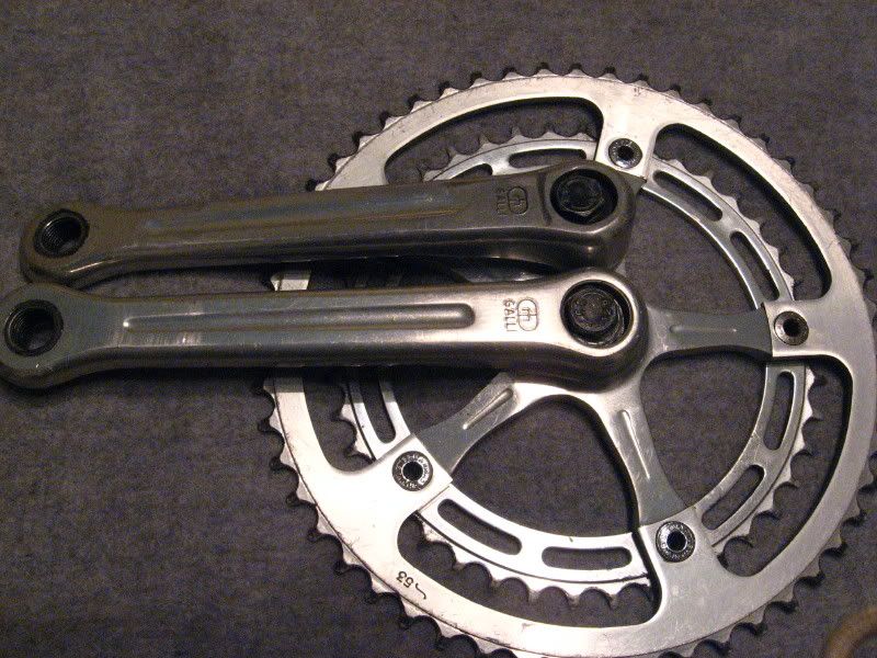 Galli Criterium Crankset Vintage Campagnolo Copy 172.mm 53/42