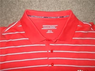 Desert Pines Golf Club Las Vegas Cutter Buck Dry Tec Golf Polo Shirt L 