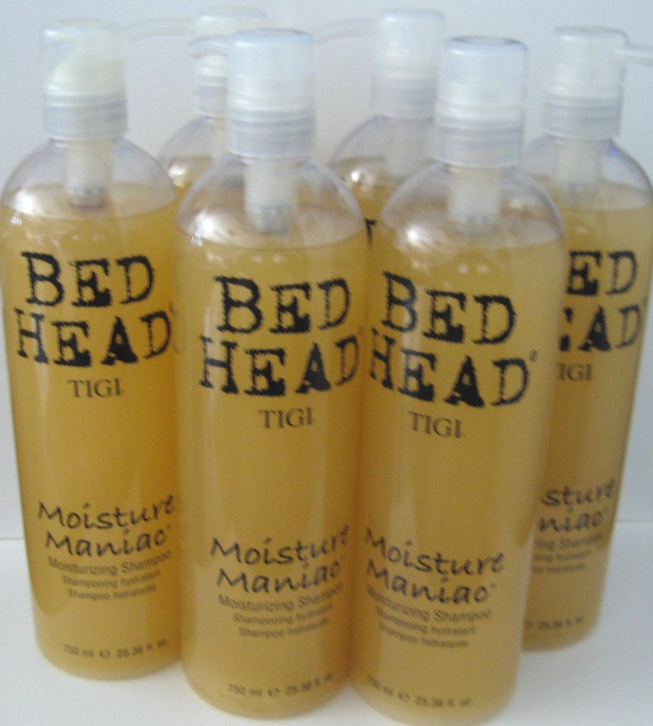 TIGI Bed Head Moisture Maniac Shampoo Pump Bottle 25 36oz 750ml Each 