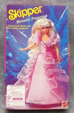 1991 Vintage Beauty Pageant Skipper Barbie Doll Barbie Teen Sister 