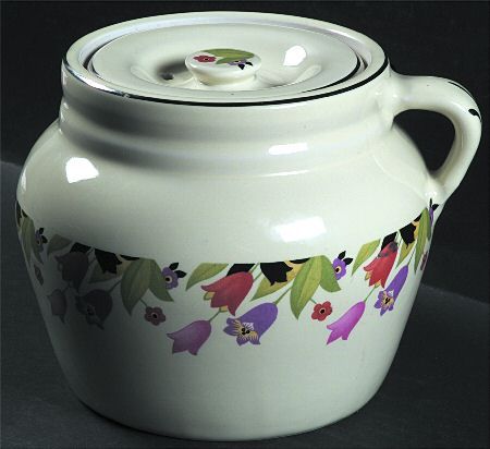   crocus piece handled bean pot size size 2 condition great seller