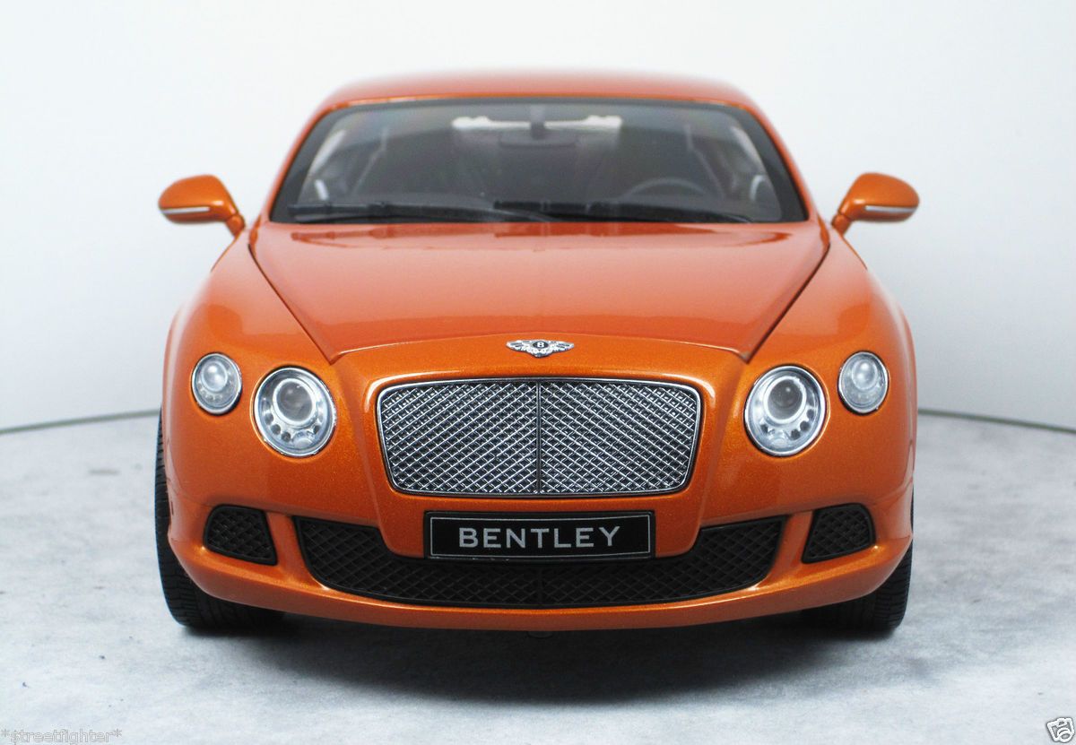 18 Minichamps Bentley Continental GT Dealer Edition 2011 Orange V 