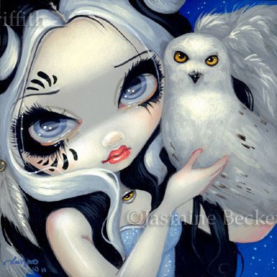 Fairy Face 149 Jasmine Becket Griffith Signed 6x6 Print