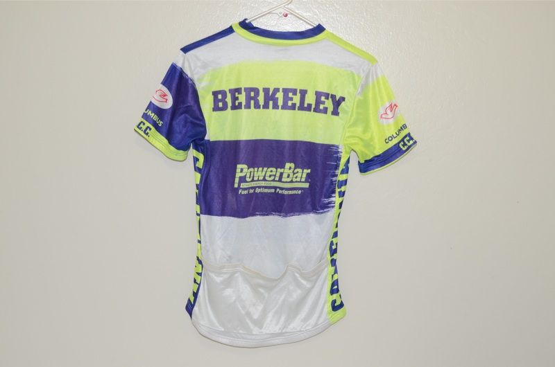 Berkeley California Columbus Cycling Jersey Medium RARE