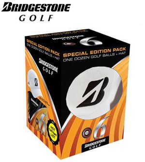   PRECEPT E6 1 DOZEN BALLS AND WHITE HAT PACK NEW & FREE GROUND SHIP