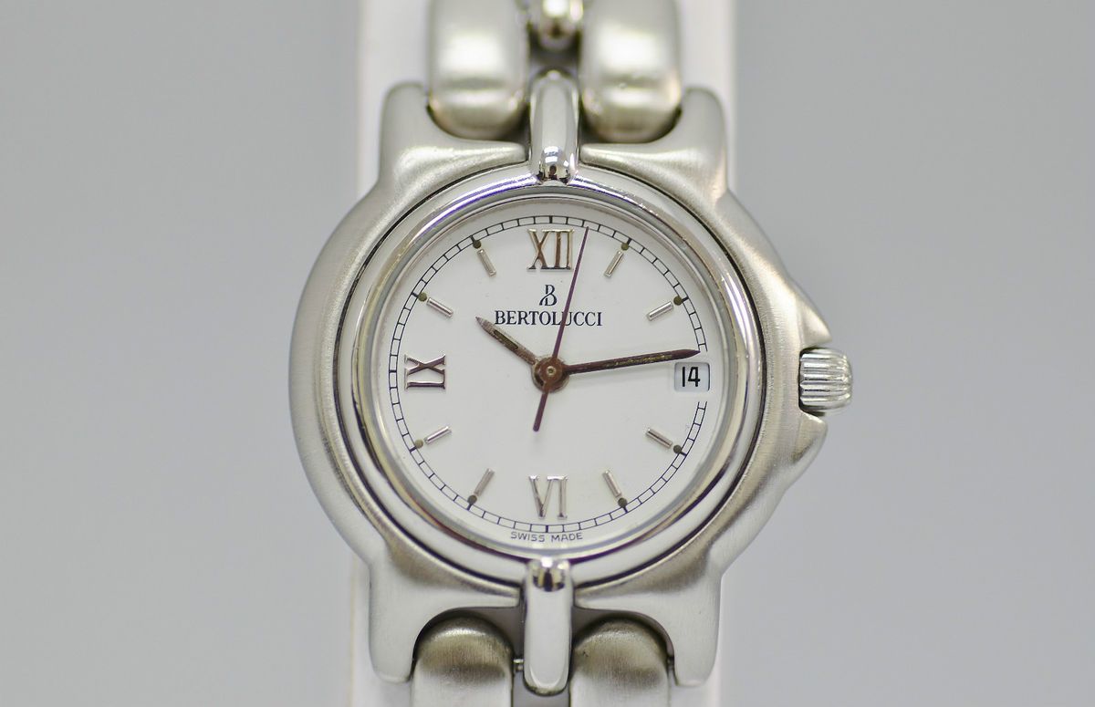 BERTOLUCCI PULCHRA LADIES STAINLESS STEEL QUARTZ DRESS WATCH