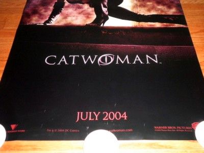 Catwoman Poster Teaser One Sheet Halle Berry Sharon Stone