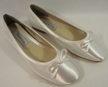 NEW Benjamin Walk Touch Ups Roslyn Flat Bridal Dress Shoe #646M