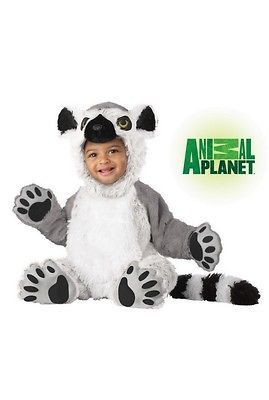 Brand New Infant Animal Planet Lemur Halloween Costume 10007