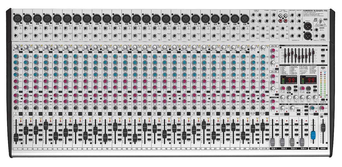 Behringer Eurodesk SL3242FX Pro Studio Live Mixer