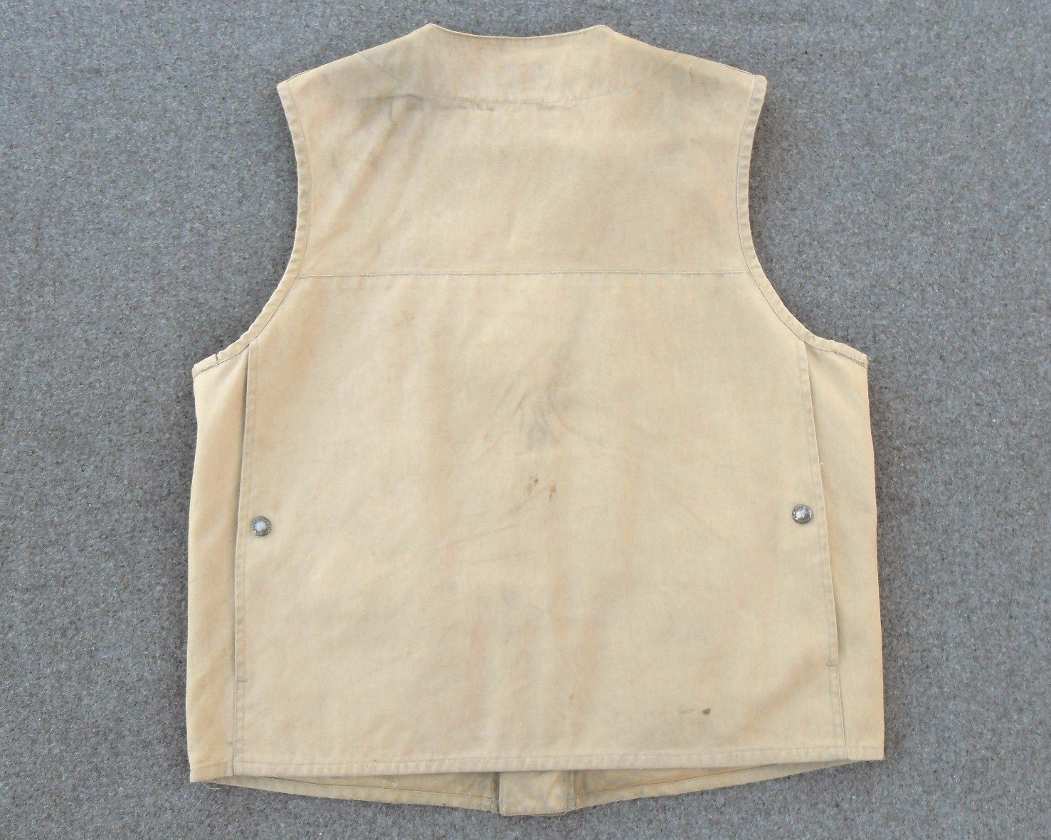   DRY TIN CLOTH CANVAS CRUISER FIELD VEST jacket M hunting fishing