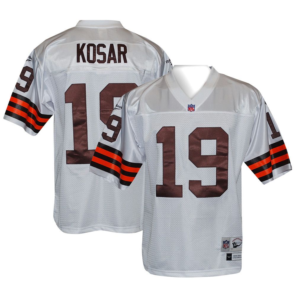 Browns Bernie Kosar Throwback Premier White Jersey XXL